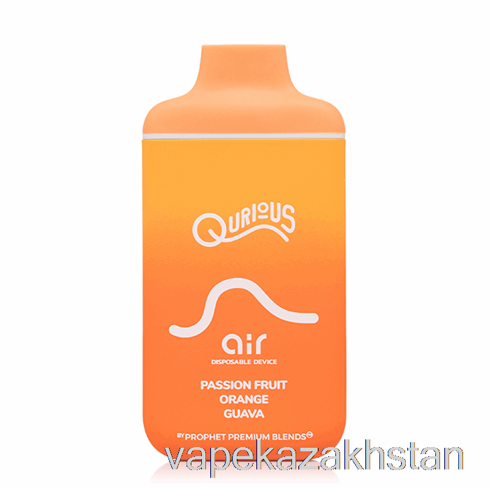 Vape Smoke Qurious Air 6000 Disposable Passionfruit Orange Guava